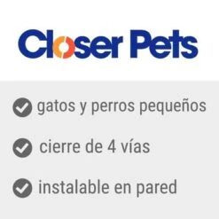 Gatera Closer Pets 221 Large 12 Gatera Closer Pets 221 Large -Mascota Suministros Ventas 2 benefits template accesories 1000x1000 int 1 5