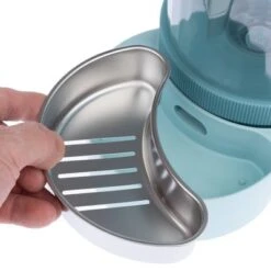 TIAKI Tolva Para Pienso Y Agua, Azul Claro Para Mascotas 33 TIAKI Tolva Para Pienso Y Agua, Azul Claro Para Mascotas -Mascota Suministros Ventas 302396 tiaki wasser und futterspender fg 6114 4