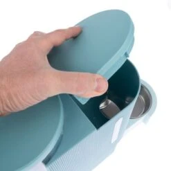 TIAKI Tolva Para Pienso Y Agua, Azul Claro Para Mascotas 34 TIAKI Tolva Para Pienso Y Agua, Azul Claro Para Mascotas -Mascota Suministros Ventas 302396 tiaki wasser und futterspender fg 6116 2