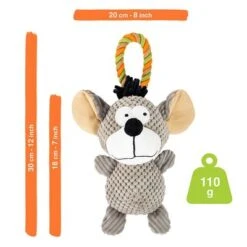 Doglove Ratón De Juguete Para Perros -Mascota Suministros Ventas 303296 edupet doglove hundespielzeug maus hs 06 7