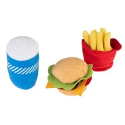 Menú De Hamburguesa Squeaky Juguete Para Perros 23 Menú De Hamburguesa Squeaky Juguete Para Perros -Mascota Suministros Ventas 309997 hundespielzeug squeaky burguermenu hs 03 8