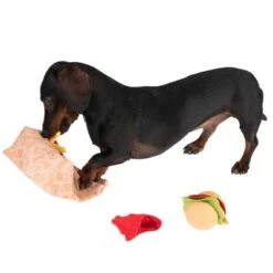 Menú De Hamburguesa Squeaky Juguete Para Perros 31 Menú De Hamburguesa Squeaky Juguete Para Perros -Mascota Suministros Ventas 309997 hundespielzeug squeaky burguermenu hs 14 7