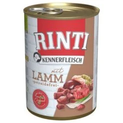 Rinti Kennerfleisch 6 X 400 G 25 Rinti Kennerfleisch 6 X 400 G -Mascota Suministros Ventas 3136 pla bilder rinti kennerfleisch lamm 400g hs 01 0