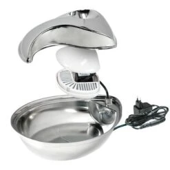 No Brand Fuente De Agua Para Mascotas Raindrop -Mascota Suministros Ventas 35367 PLA Schulze Trinkbrunnen Rainbow Edelstahl 3