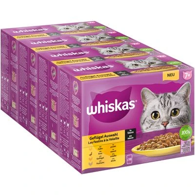 Whiskas Senior En Bolsitas 144 X 100 G - Megapack Ahorro 4 Whiskas Senior En Bolsitas 144 X 100 G - Megapack Ahorro - Imagen 2
