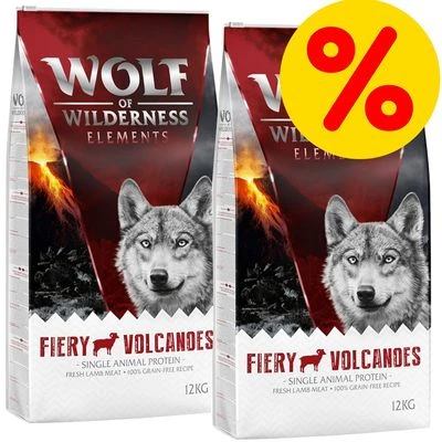 Pack Ahorro: 2 X 12 Wolf Of Wilderness Elements 3 Pack Ahorro: 2 X 12 Wolf Of Wilderness Elements
