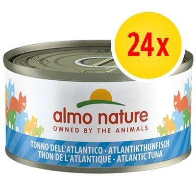 Almo Nature Con Pescado 24 X 70 G - Pack Ahorro 3 Almo Nature Con Pescado 24 X 70 G - Pack Ahorro