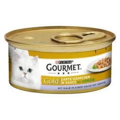 Megapack Gourmet Gold Bocaditos En Salsa 48 X 85 G 18 Megapack Gourmet Gold Bocaditos En Salsa 48 X 85 G -Mascota Suministros Ventas 50337 pla purina gourmet zarte haeppchen kalbmitgemuese 85g 8