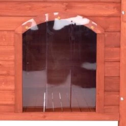 Caseta De Madera Woody Con Puerta Para Perros 21 Caseta De Madera Woody Con Puerta Para Perros -Mascota Suministros Ventas 55518 woody flachdach fg 8298 9