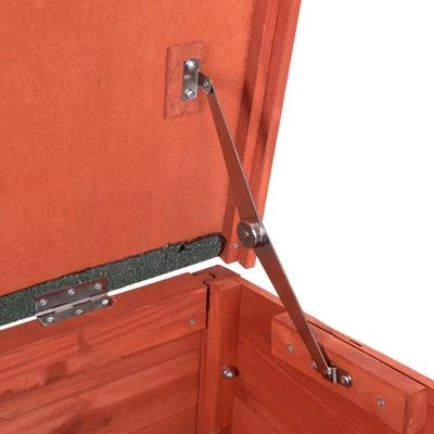 Caseta De Madera Woody Con Puerta Para Perros 10 Caseta De Madera Woody Con Puerta Para Perros - Imagen 8