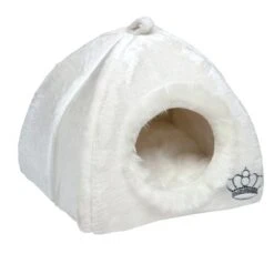 Cueva Para Mascotas Royal Pet White