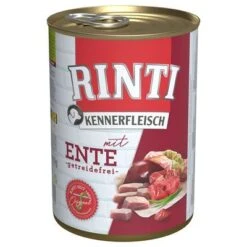 Rinti Kennerfleisch 6 X 400 G 29 Rinti Kennerfleisch 6 X 400 G -Mascota Suministros Ventas 59045 pla bilder rinti kennerfleisch ente 400g hs 01 3
