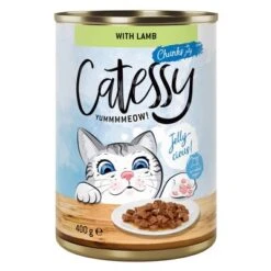 Catessy Bocaditos 12 X 400 G En Latas -Mascota Suministros Ventas 59433 pla catessy jelly lamb 400g 7