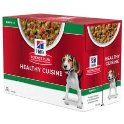 Hill's Science Plan Hill’s Puppy Medium & Large Healthy Cuisine Con Pollo Para Perros 16 Hill's Science Plan Hill’s Puppy Medium & Large Healthy Cuisine Con Pollo Para Perros -Mascota Suministros Ventas 606601 0 2 3