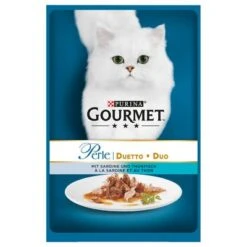 Gourmet Perle En Sobres 24 / 26 X 85 G 40 Gourmet Perle En Sobres 24 / 26 X 85 G -Mascota Suministros Ventas 62697 pla nestle gourment sardine 85g 1
