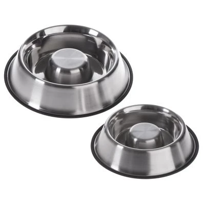 Comedero Antivoracidad De Acero Para Perros 4 Comedero Antivoracidad De Acero Para Perros - Imagen 2