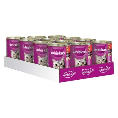 Whiskas 1+ Años En Lata 12 X 400 G 12 Whiskas 1+ Años En Lata 12 X 400 G - Imagen 10