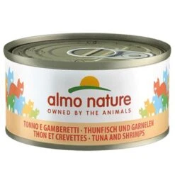 Almo Nature Con Pescado 24 X 70 G - Pack Ahorro 18 Almo Nature Con Pescado 24 X 70 G - Pack Ahorro -Mascota Suministros Ventas 69356 pla almonature thunfischgarnele 3