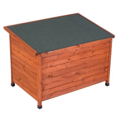 Caseta De Madera Woody Premium Con Puerta Para Perros 10 Caseta De Madera Woody Premium Con Puerta Para Perros - Imagen 8