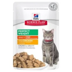 Hill's Science Plan Hill's Perfect Weight Sobres Para Gatos 12 Hill's Science Plan Hill's Perfect Weight Sobres Para Gatos -Mascota Suministros Ventas 70906 pla hills perfectweightadult chicken 9