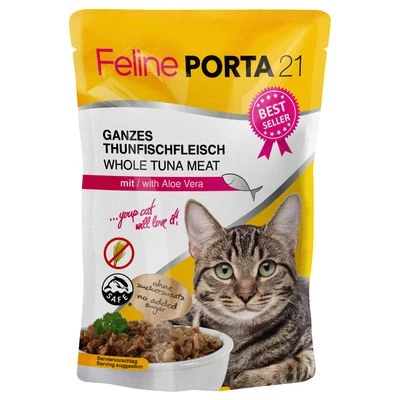 Feline Porta 21 6 X 100 G Comida Húmeda Para Gatos - Pack De Prueba 5 Feline Porta 21 6 X 100 G Comida Húmeda Para Gatos - Pack De Prueba - Imagen 3