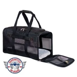 Transportin Homologado Para Cabina De Avión Sherpa® Original Deluxe -Mascota Suministros Ventas 73910 sherpa original deluxe pet carrier hs 03 6