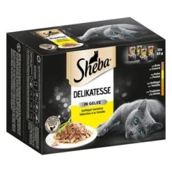 Sheba 24 X 85 G En Sobres Multireceta 32 Sheba 24 X 85 G En Sobres Multireceta -Mascota Suministros Ventas 74935 pla sheba selection gefluegel variationen gelee 85g 2