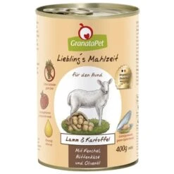 GranataPet Liebling's Mahlzeit 400 G Comida Húmeda Para Perros - Pack Mixto -Mascota Suministros Ventas 80205 pla lieblingsmahlzeit lammkartoffel 6x400g mix 8