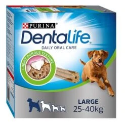 PURINA Dentalife Snacks Dentales Para Perros Grandes (25-40 Kg) 17 PURINA Dentalife Snacks Dentales Para Perros Grandes (25-40 Kg) -Mascota Suministros Ventas 973795 mhi 1
