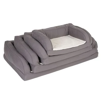 Cama Ortopédica Gris Para Perros 6 Cama Ortopédica Gris Para Perros - Imagen 4