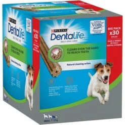 PURINA Dentalife Snacks Dentales Para Perros Pequeños (7-12 Kg) 18 PURINA Dentalife Snacks Dentales Para Perros Pequeños (7-12 Kg) -Mascota Suministros Ventas 982205 front of box 9