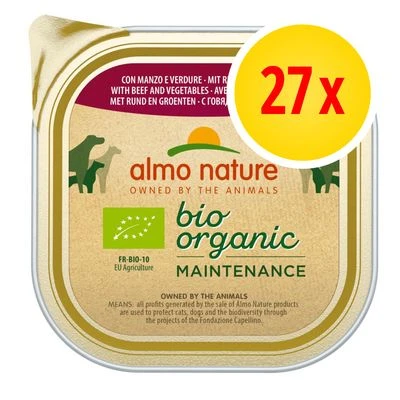 Almo Nature BioOrganic Maintenance 27 X 300 G - Pack Ahorro 3 Almo Nature BioOrganic Maintenance 27 X 300 G - Pack Ahorro