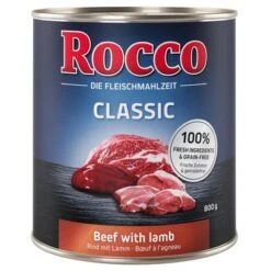 Pack Mixto De Prueba: Rocco Classic 6 X 800g 20 Pack Mixto De Prueba: Rocco Classic 6 X 800g -Mascota Suministros Ventas beef lamb 800g 1000x1000 161223 2