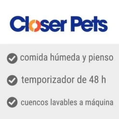 Comedero Automático Doble Closer Pets C200 -Mascota Suministros Ventas benefits template accesories 1000x1000 int 1 1