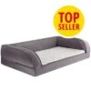 Cama Ortopédica Gris Para Perros 1 Cama Ortopédica Gris Para Perros -Mascota Suministros Ventas cama ortopedica top seller 9