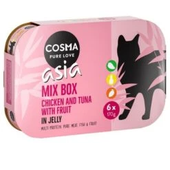 Cosma Asia En Gelatina 6 X 170 G 41 Cosma Asia En Gelatina 6 X 170 G -Mascota Suministros Ventas cosma asia mixbox chikentunafruit 6x170g 1000x1000 6
