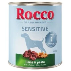 Pack De Prueba: Rocco Sensitive 6 X 800 G -Mascota Suministros Ventas etikett rocco nf sensitive 800g wild 1000x1000 7