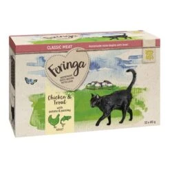 Feringa Classic Meat Menu En Gelatina 12 X 85 G En Sobres -Mascota Suministros Ventas feringa classicmeat chickentrout 12x85g 1000x1000 3