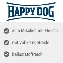 Happy Dog Premium NaturCroq Mezcla De Copos -Mascota Suministros Ventas happy dog premium naturcroq flocken mixer benefits 4