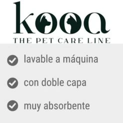Kooa Deluxe Albornoz De Microfibra Para Perros 20 Kooa Deluxe Albornoz De Microfibra Para Perros -Mascota Suministros Ventas kooa 1 1 3