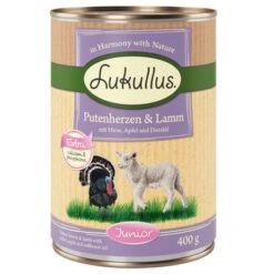 Lukullus Junior - Pack De Prueba Mixto 14 Lukullus Junior - Pack De Prueba Mixto -Mascota Suministros Ventas lk 400g junior putelamm 1000x1000 2