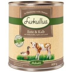 Pack Ahorro: Lukullus 24 X 800 G 20 Pack Ahorro: Lukullus 24 X 800 G -Mascota Suministros Ventas lukullus entekalb 800g 1000x1000 6