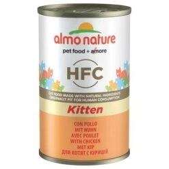 Almo Nature HFC 6 X 140 G 16 Almo Nature HFC 6 X 140 G -Mascota Suministros Ventas pla almonatureclassic kitten chicken hfc 140g 9