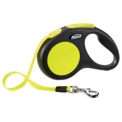 Correa Extensible Flexi New Neon Con Cinta De 5 M -Mascota Suministros Ventas pla flexi newneon s tape 5m 3