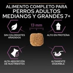 PURINA PRO PLAN Medium & Large Adult 7+ Age Defence -Mascota Suministros Ventas puprpnddadvagmech22ksizldpales 5