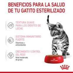 Royal Canin Sterilised Kitten En Salsa -Mascota Suministros Ventas rc spt wet kittenster cig cv 3 es es 4