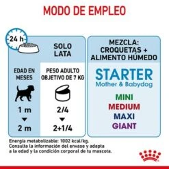 Royal Canin Starter Mousse -Mascota Suministros Ventas rc spt wet startermousse can cv 7 es es 3