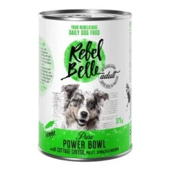 Rebel Belle Adult Comida Vegetariana Y Vegana Para Perros - Pack Mixto 21 Rebel Belle Adult Comida Vegetariana Y Vegana Para Perros - Pack Mixto -Mascota Suministros Ventas rebelbelle adult power 375g 1000x1000 6