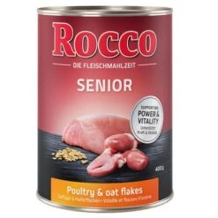 Pack Ahorro: Rocco Senior 24 X 400 G -Mascota Suministros Ventas rocco senior poultry 400g 1000x1000 5 1