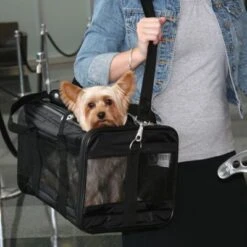 Transportin Homologado Para Cabina De Avión Sherpa® Original Deluxe -Mascota Suministros Ventas sherpa originaldeluxe petcarrier hs 05 2